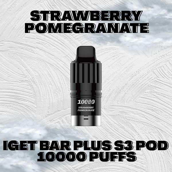 IGET Bar Plus S3 Pod Strawberry Pomegranate