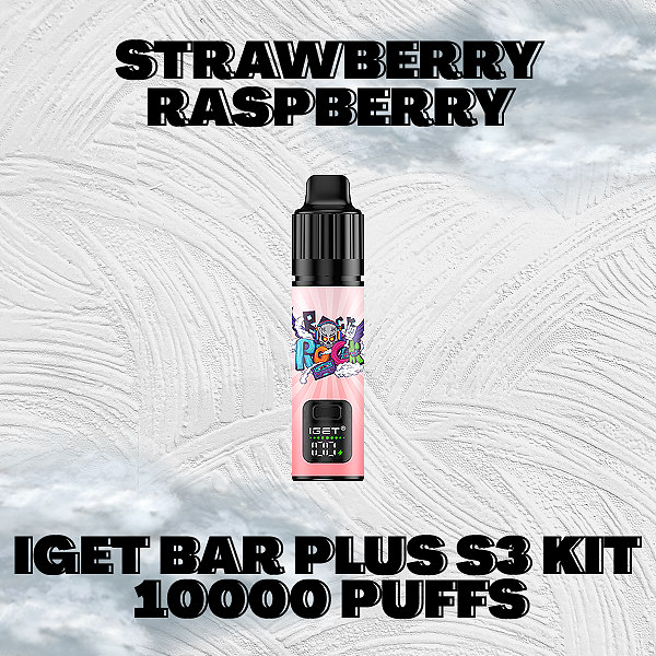 IGET Bar Plus S3 Kit Strawberry Raspberry