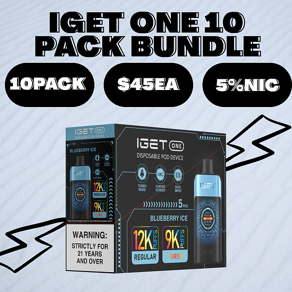 IGET One Bulk 10 Packs