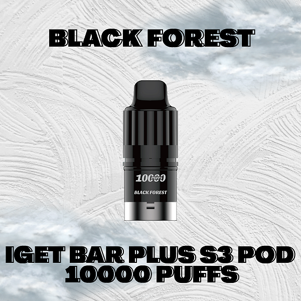 IGET Bar Plus S3 Pod Black Forest