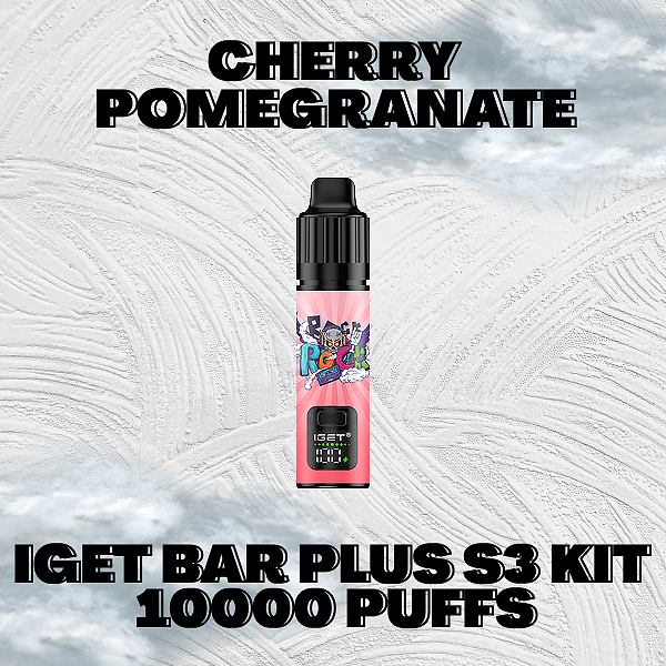IGET Bar Plus S3 Kit Cherry Pomegranate