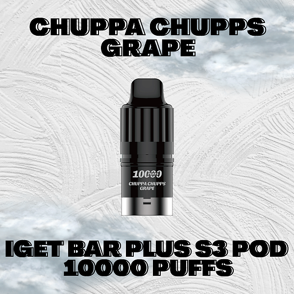 IGET Bar Plus S3 Pod Chuppa Chupps Grape