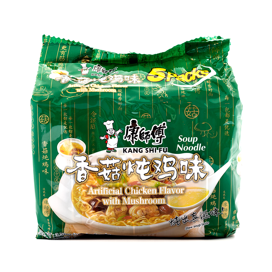 康师傅 五连包香菇炖鸡味 5*100G EXP 2024.12.04
