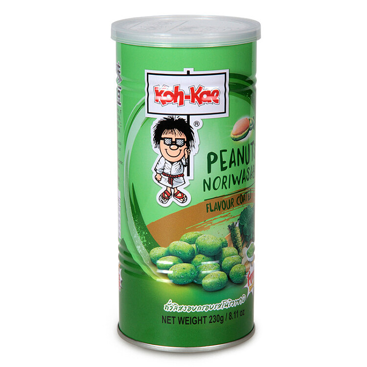 KOH KAE 香脆花生豆 日式芥末味 230G