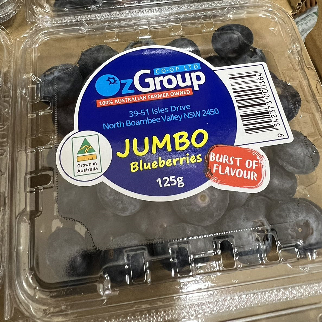 Jumbo蓝莓 1盒 125G