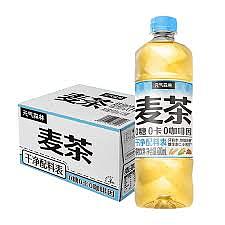 【整箱】元气森林 麦茶 0糖0卡无咖啡因 600ML*15