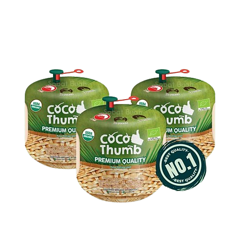 泰国 CocoThumb 网红易开新鲜椰子水 2颗