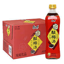 【整箱】康师傅 酸梅汤 500ML*15