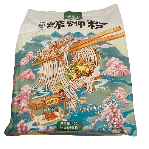 螺霸王 柳州螺蛳粉 加料菌菇味 400G EXP 2025.01.19