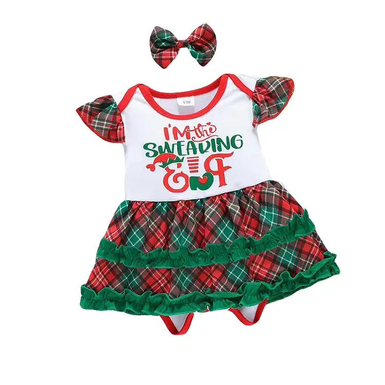 Baby tartan dress best sale