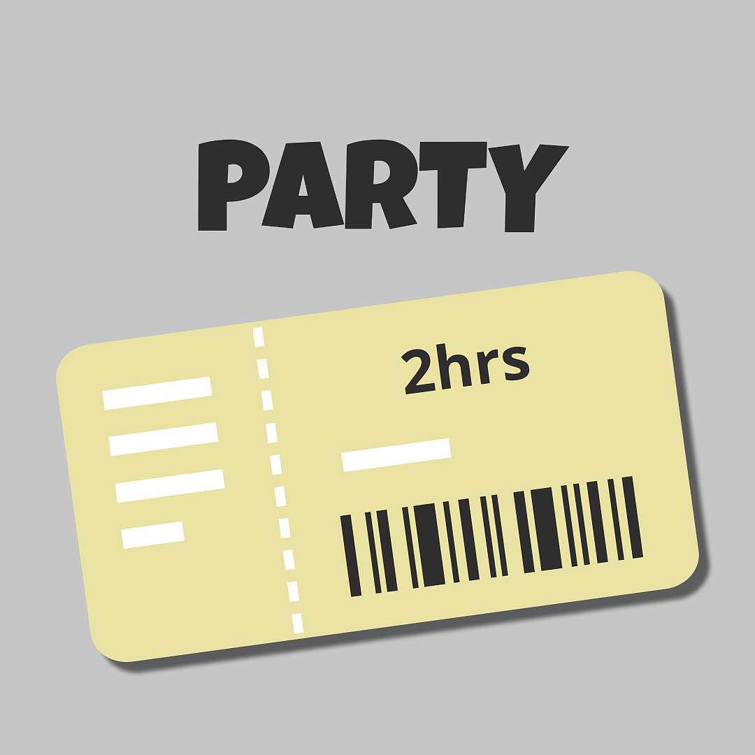 2-Hour Party Guest Entry Pass