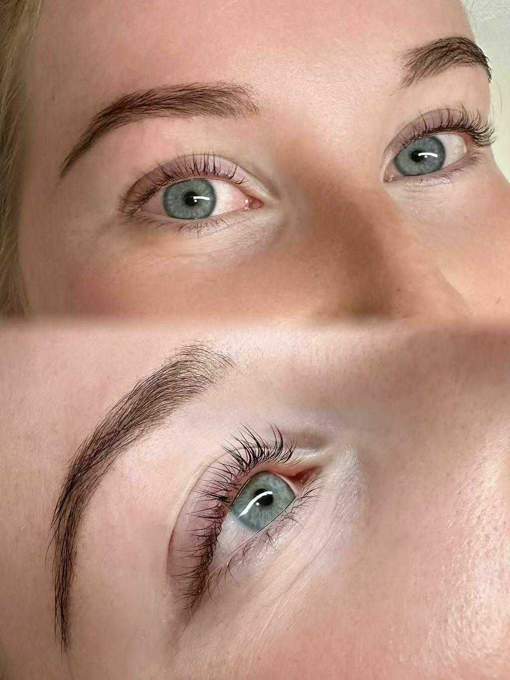 fit-beauty-salon-eyelash-and-eyebrow-work-customer-display