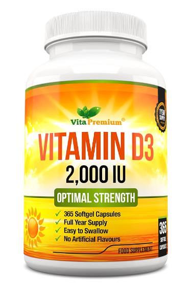 £10.03 Vitamin D 2,000 IU