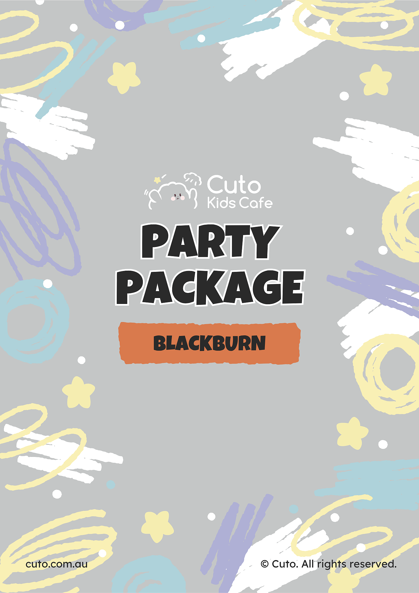 Blackburn kids birthday party packages and price guide at Cuto Kids Cafe Blackburn kids birthday party packages and price guide at Cuto Kids Cafe