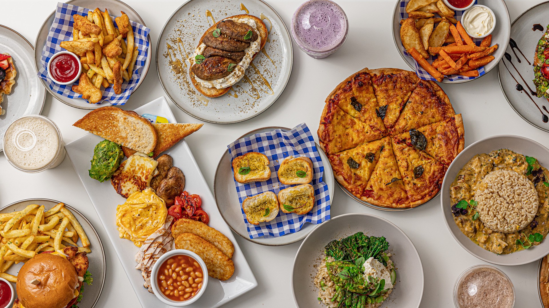 Kids cafe food menu and party catering options at Cuto Kids Cafe