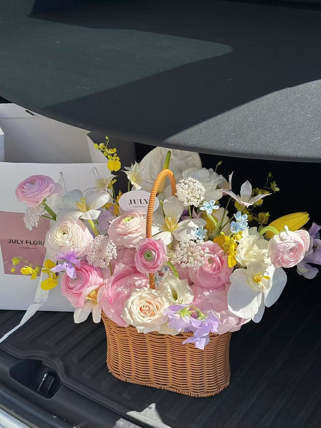 Summer Flower Basket