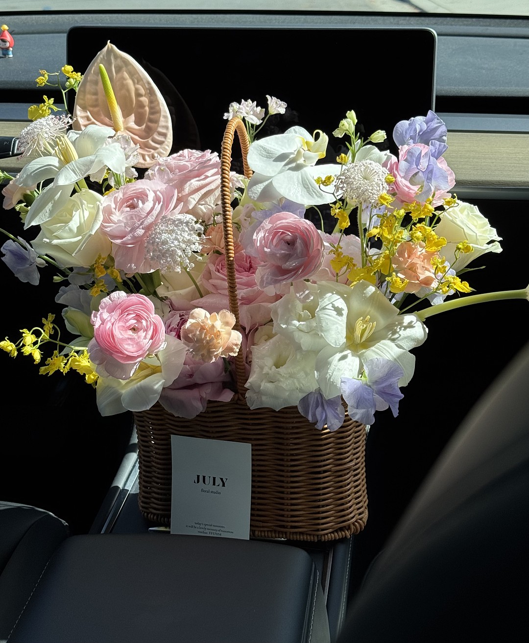 Spring Flower Basket