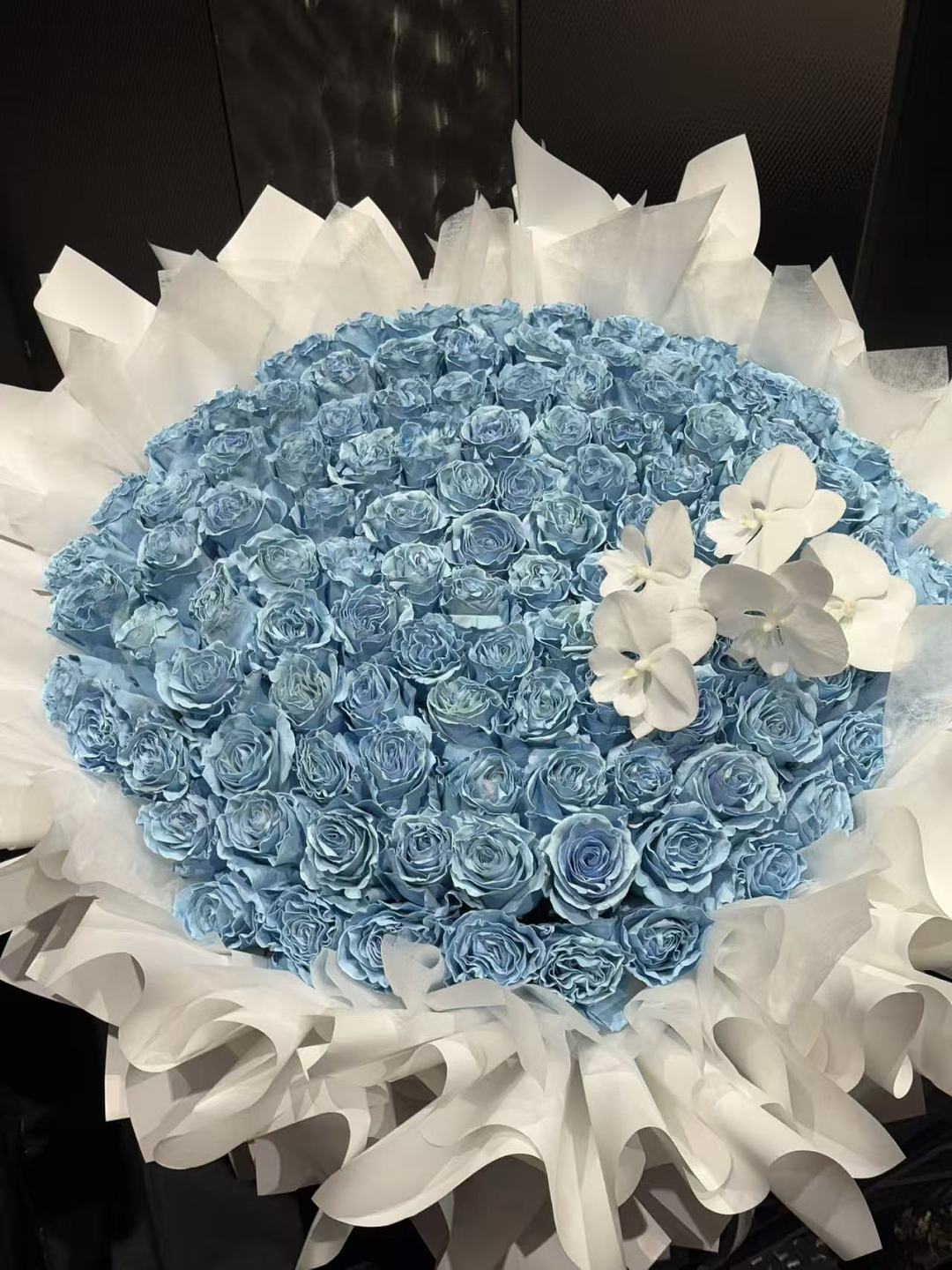 99 Sky Blue with Orchid