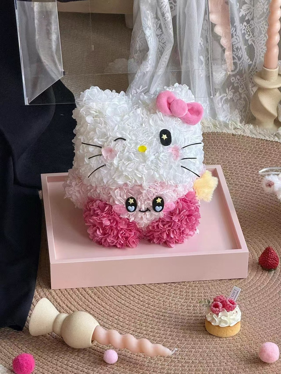 Kirby with Kitty Hat