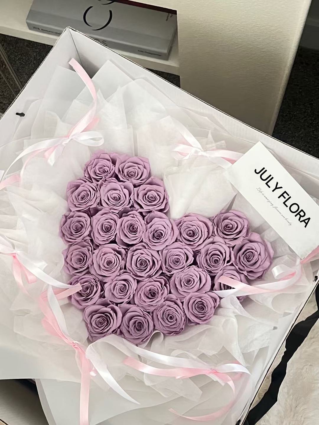 26 Lavender Preserved Flowers