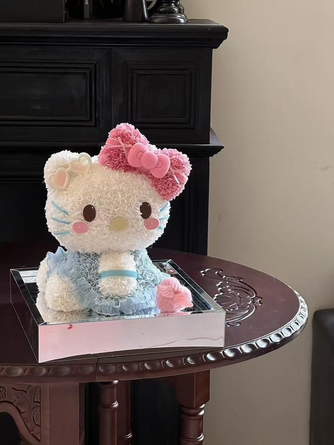 Blue Heart Kitty