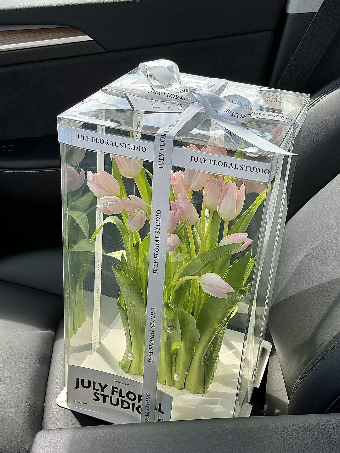20 Pink Tulips Box