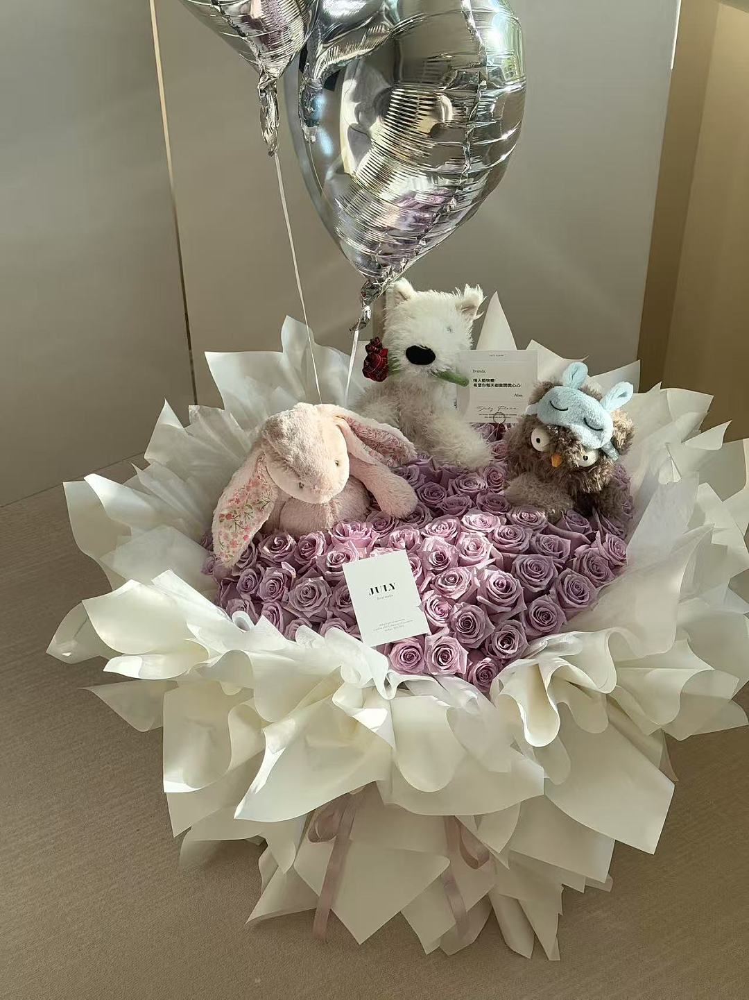 99 Ocean Songs Roses (Heart-shaped)