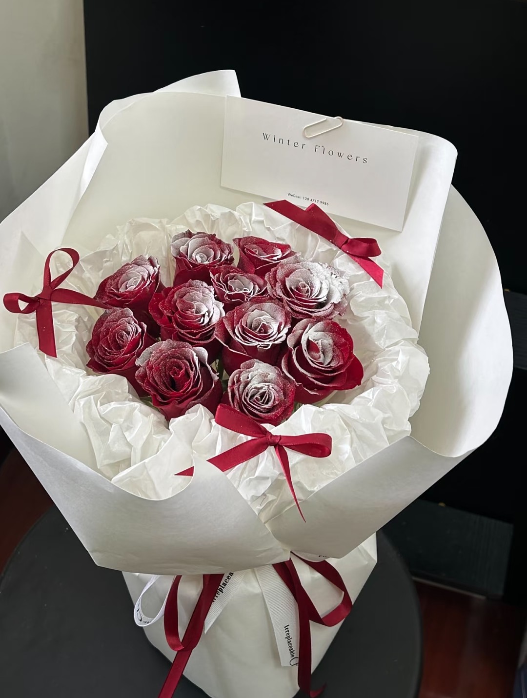11 Snow Freedom Roses
