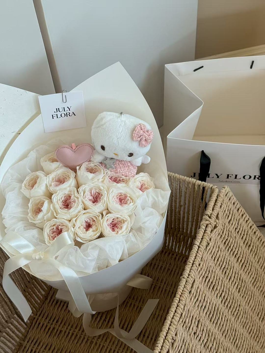 Pink Austin Preserved Roses 渐变粉色奥斯汀玫瑰