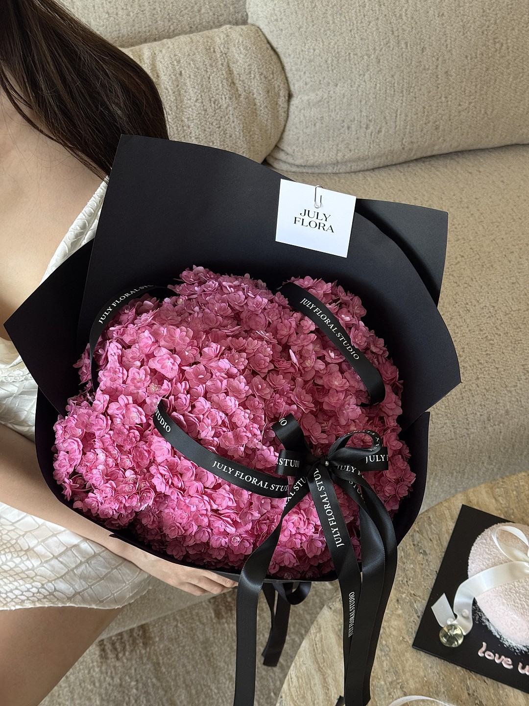 Floyd Color Imported Hydrangea Bouquet