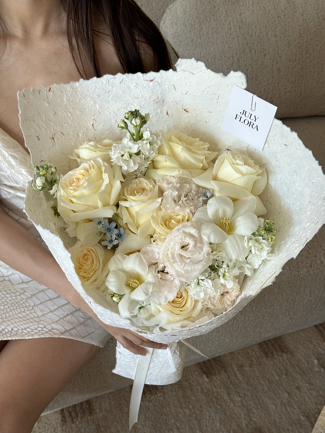 Summer Goose-Yellow Mixed Bouquet