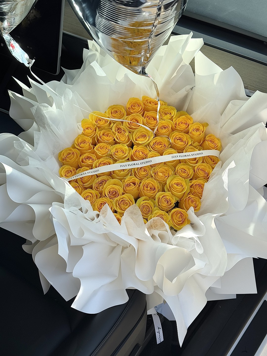 52 Yellow Roses