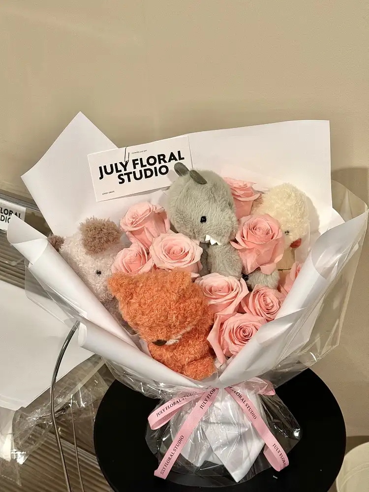 Jellycat ジェリーキャット ローズ花束 バラ Rose Bouquet JELLYCAT