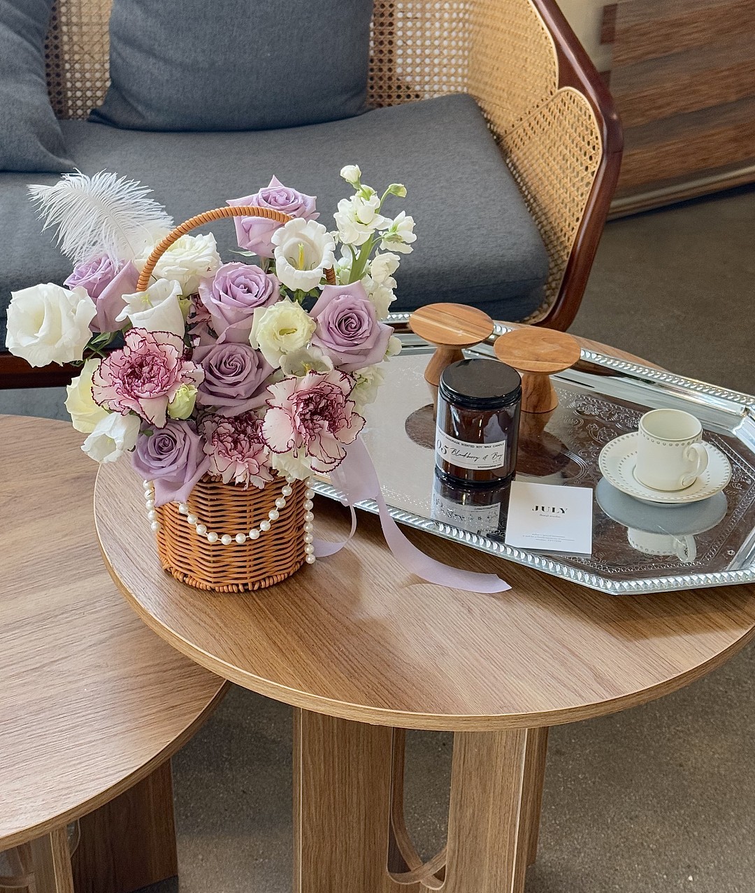 Mother's Day Flower Basket