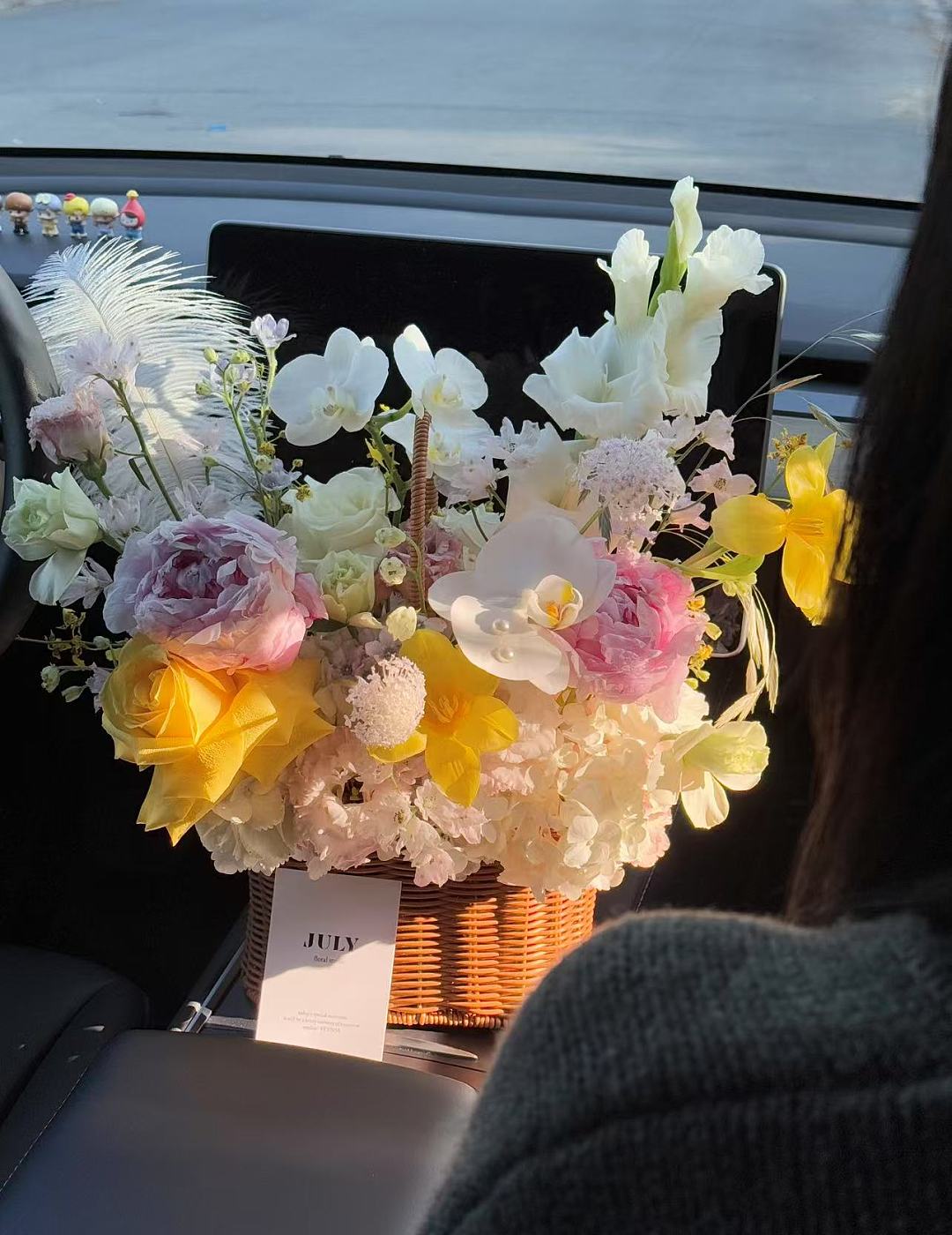 Mother's Day Spring Flower Basket
