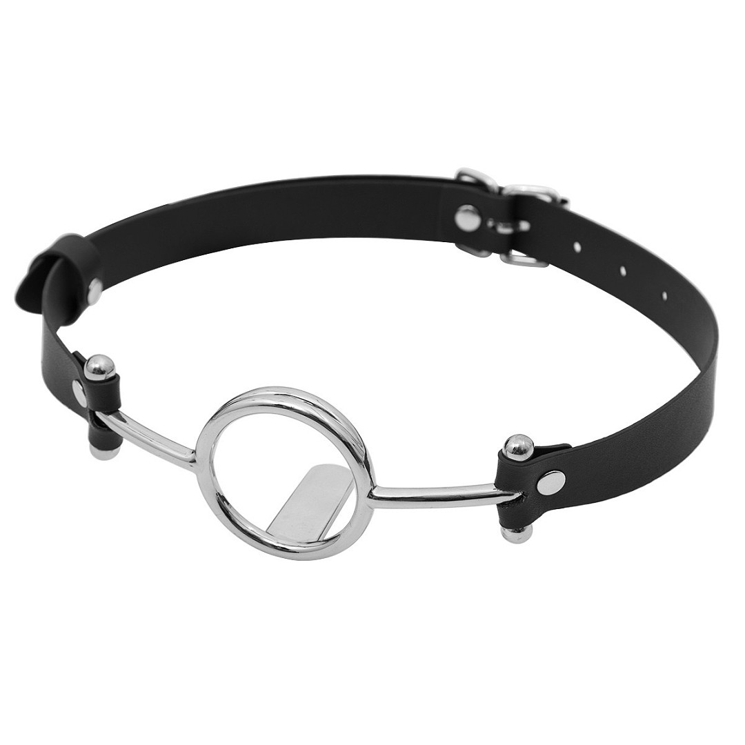 Metal O-Ring Gag Open Mouth Plug