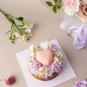 Mother's Day Special Cake&Flower Set