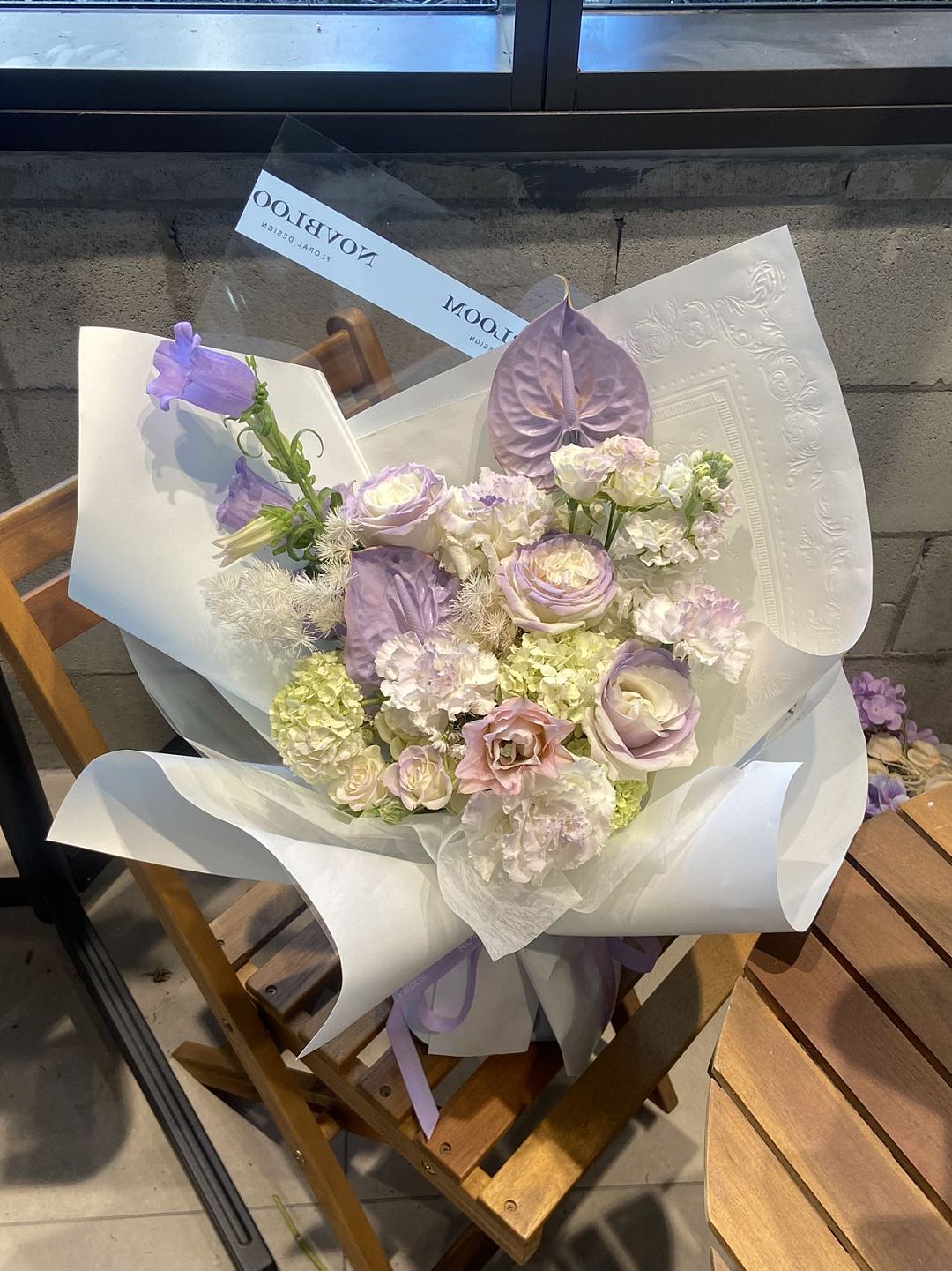Soft Purple&White