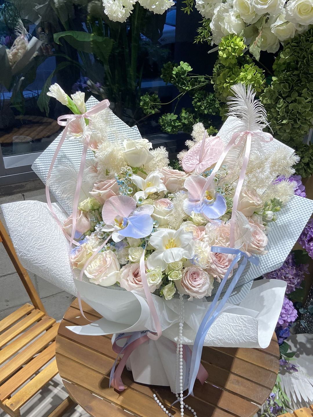 Soft Pink&Blue