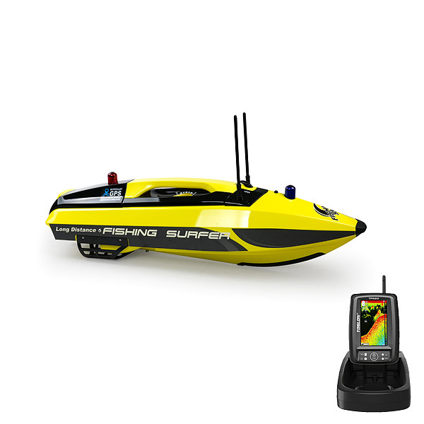 【Item No.: 3251V2F】FISHING SURFER V2 GPS With Fish Finder Surf Yellow