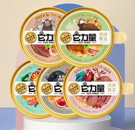 它力量 猫猫满满餐盒85g