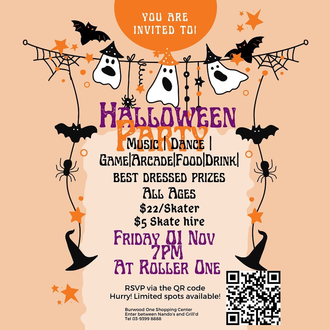 Halloween at Roller One (Friday All ages!)
