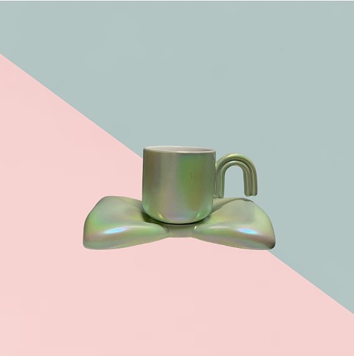 Bow Porcelain Cup