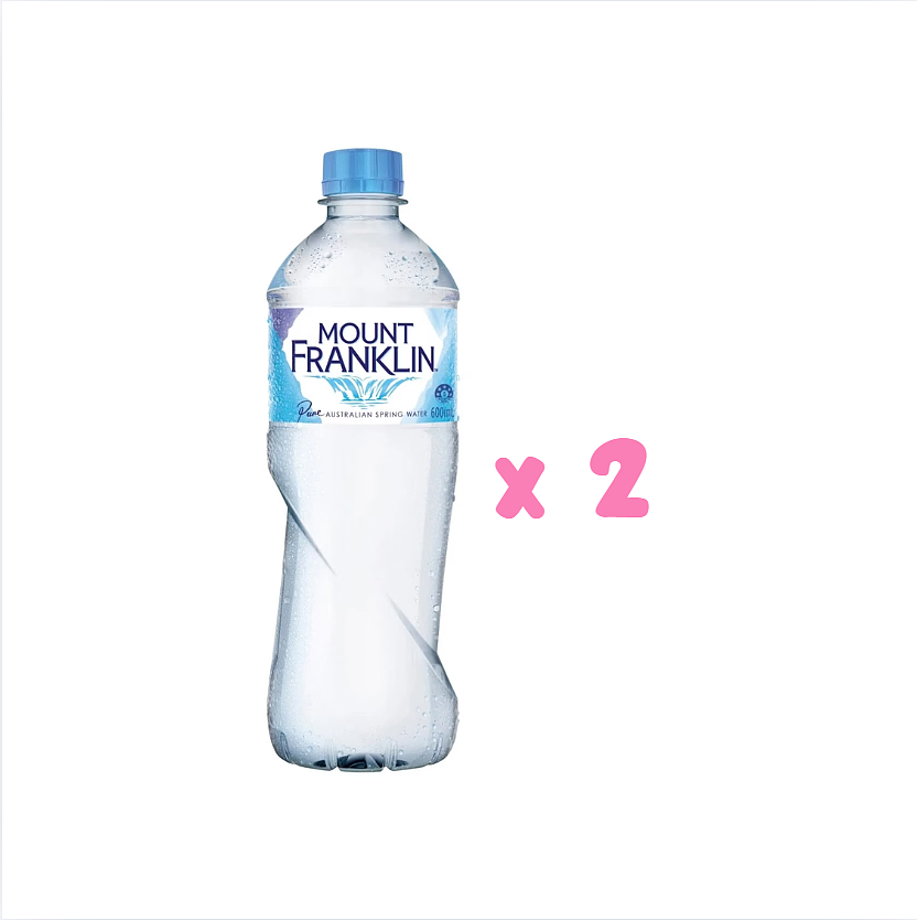 Mount Franklin 600ml x 2