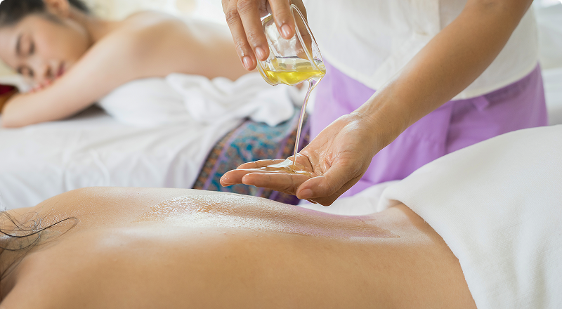 Relaxation massage treatment