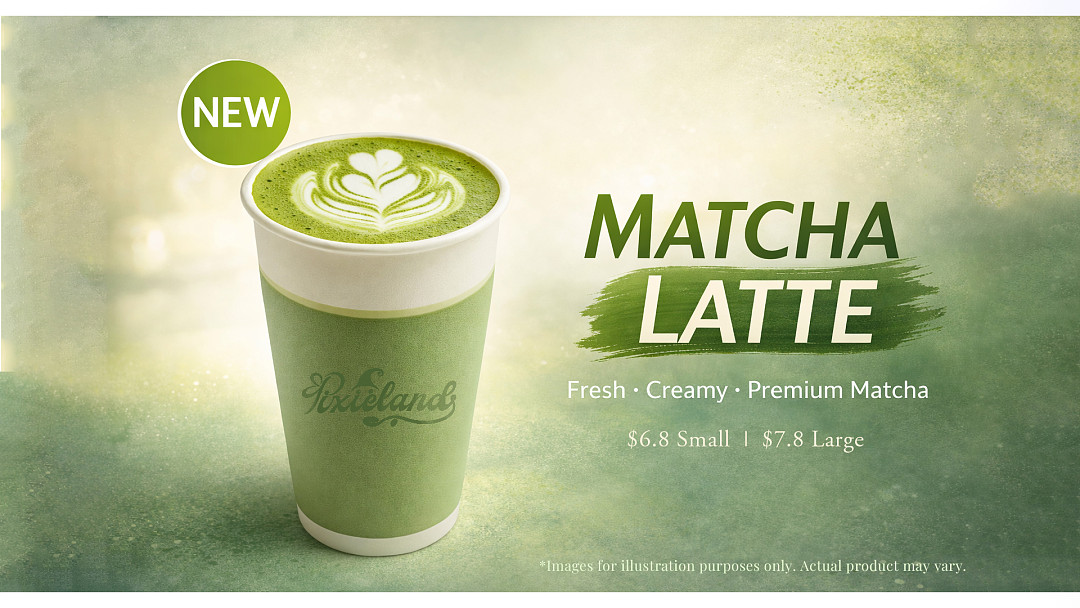 Matcha lovers, this one’s for you.