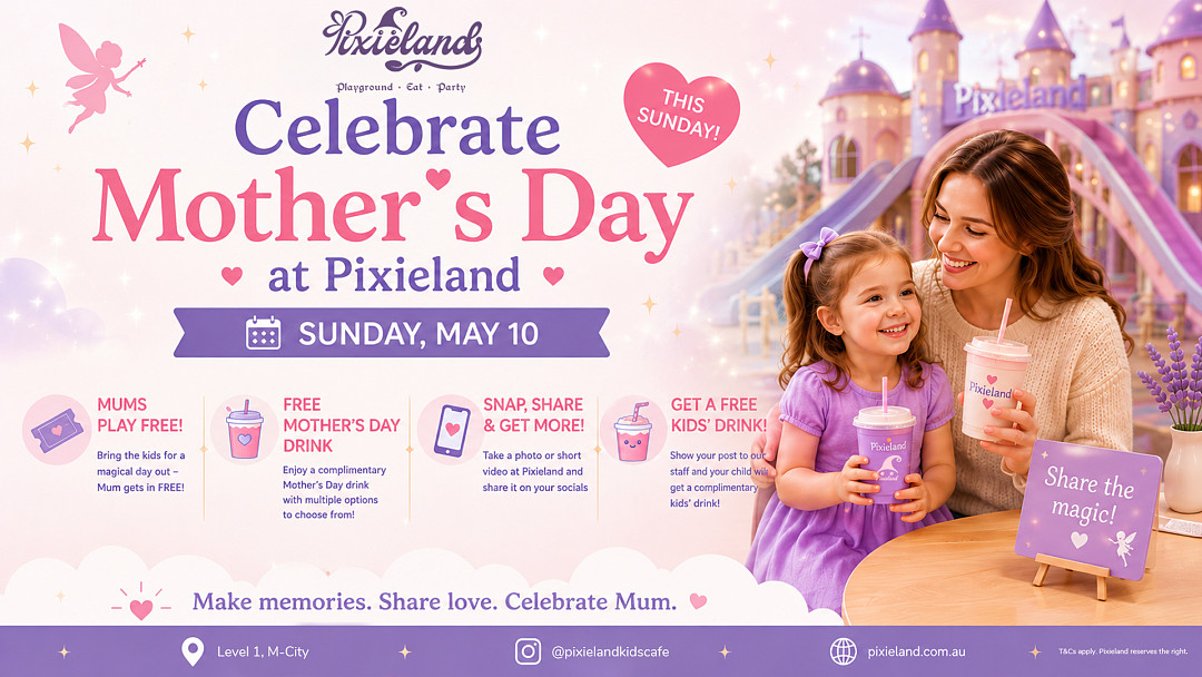 Happy Mother’s Day 🌸 GIVE MUM A LITTLE MAGIC THIS SUNDAY ✨ Happy Mother’s Day 🌸 GIVE MUM A LITTLE MAGIC THIS SUNDAY ✨