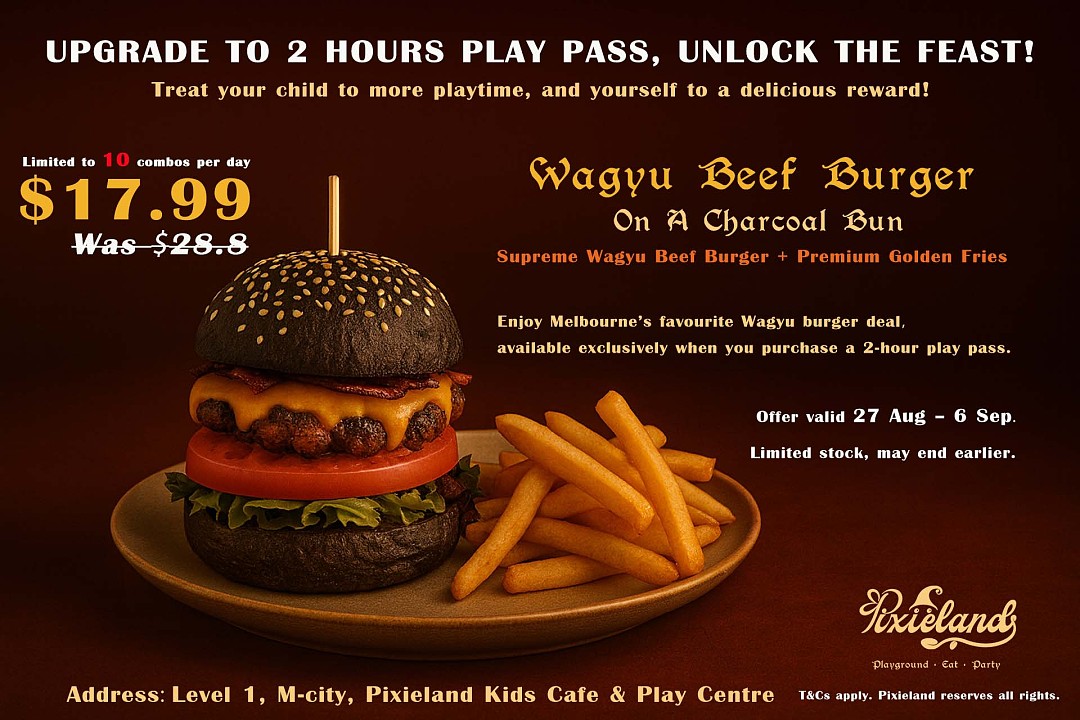 Upgrade the play. Unlock the feast. 🍔✨