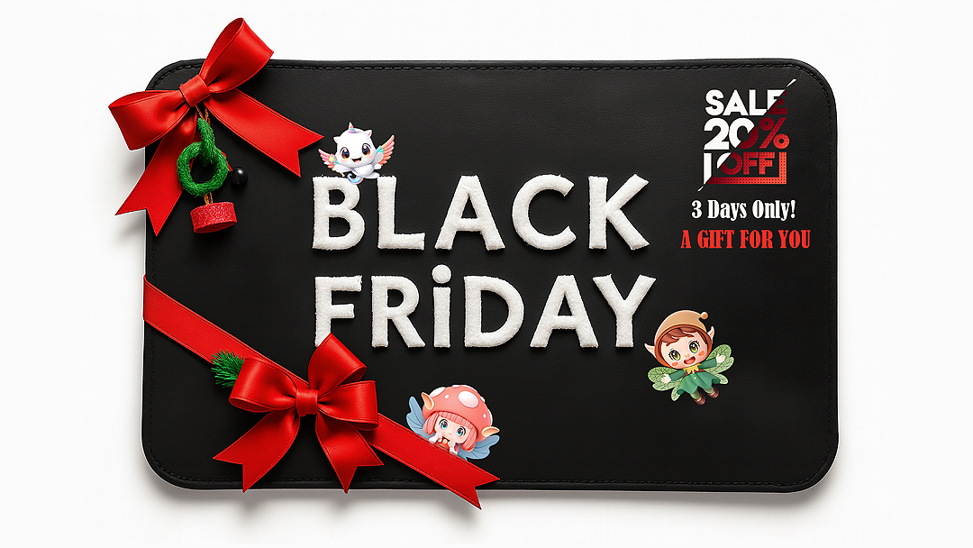 🎉 Pixieland Black Friday Mega Sale（Nov 28–30 Only）