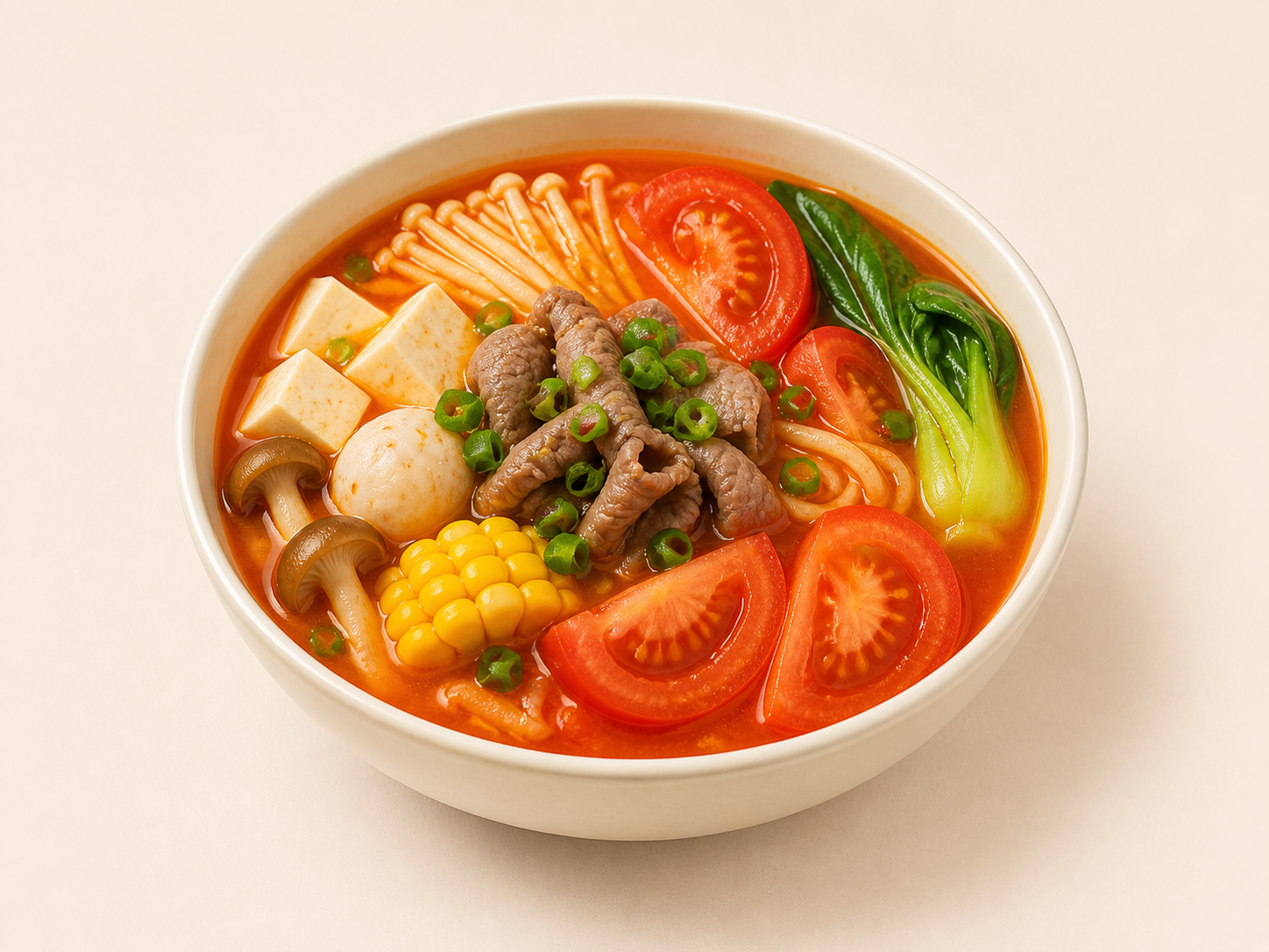 ������綺� Tomato Broth